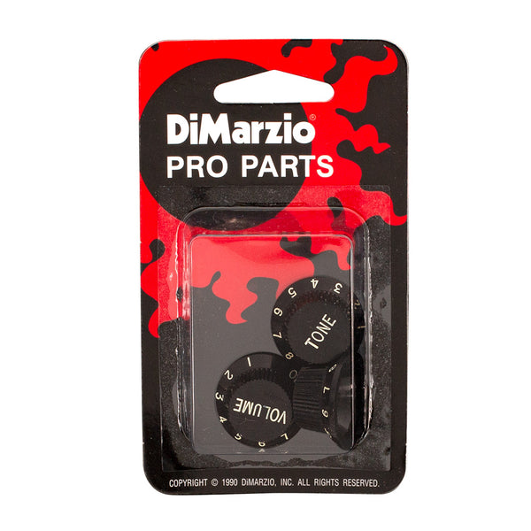 DIMARZIO DM21B Control Knob Set - Black