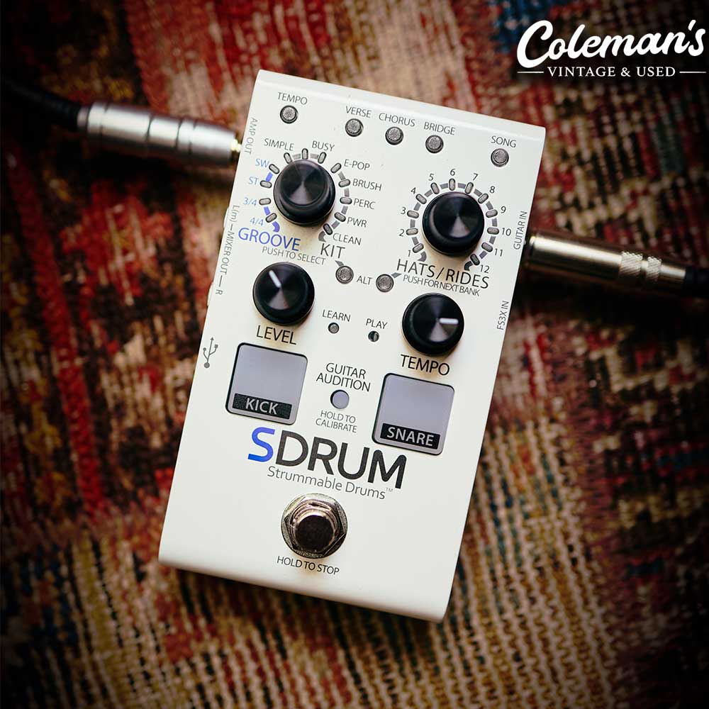 digitech drum pedal PRELOVED SDRUM Strummable Drums JHS Emperor V2 tone shaping Raymon Metmo Kettenschaltung – Size:56 cm Im moving to a