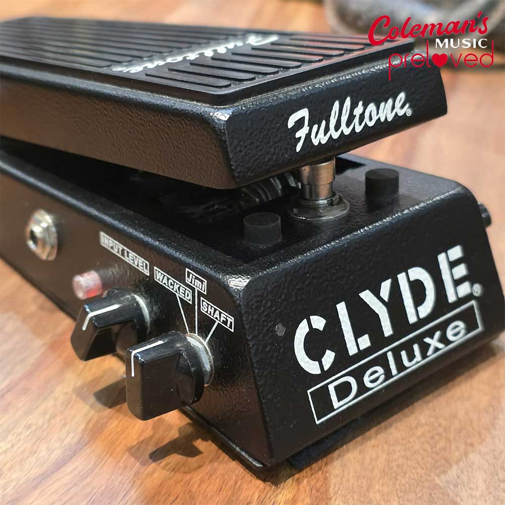 fulltone wah pedal Preloved Fulltone Clyde Deluxe Wah Pedal