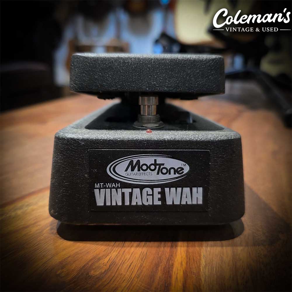 Modtone MT-WAH vintage wah トゥルーバイパス Preloved ModTone Vintage Wah | Colemans Music