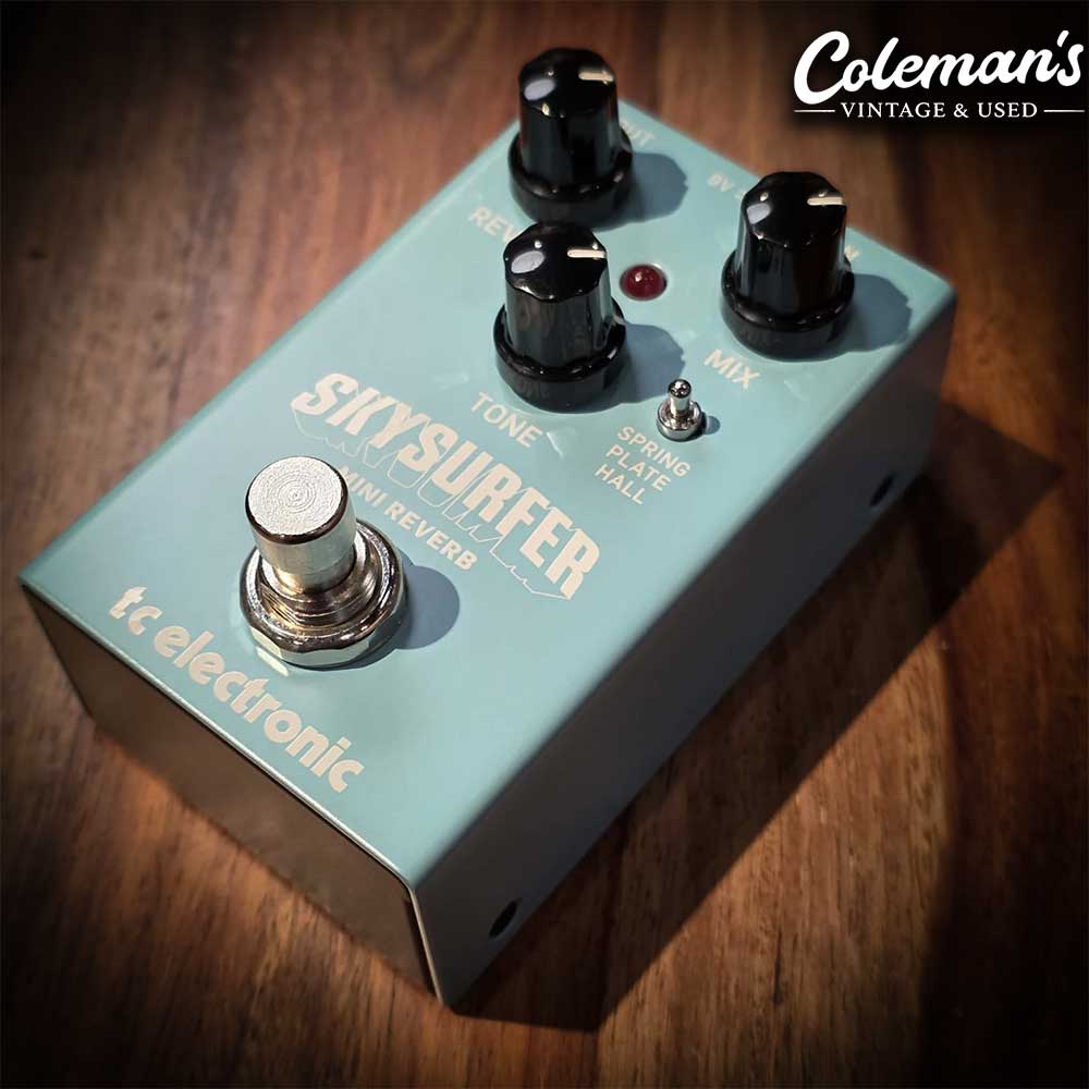 ギター tc electronic SKYSURFER MINI REVERB Preloved TC Electronic Skysurfer Mini Reverb | Colemans Music