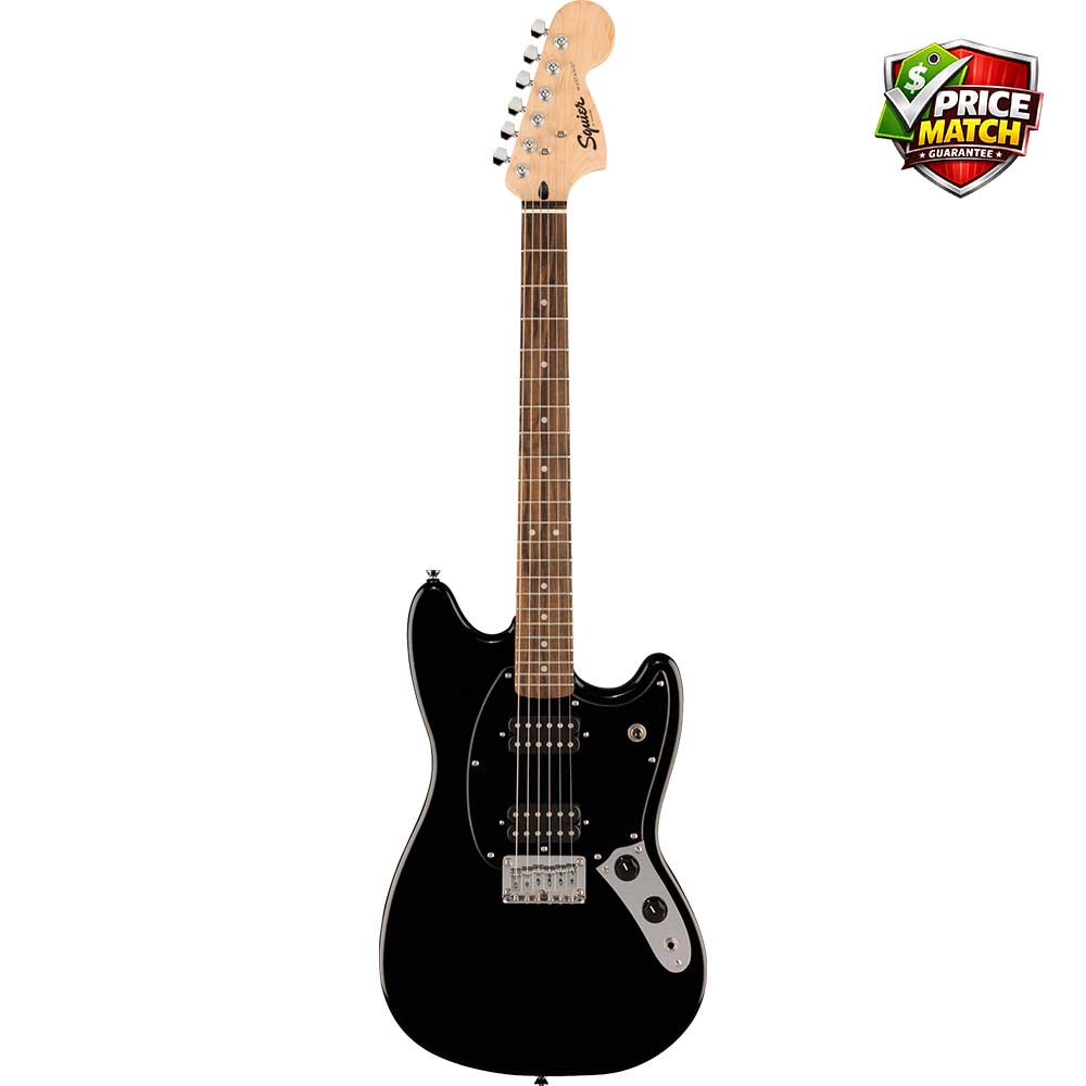 Squier Sonic Mustang HH Black | Colemans Music