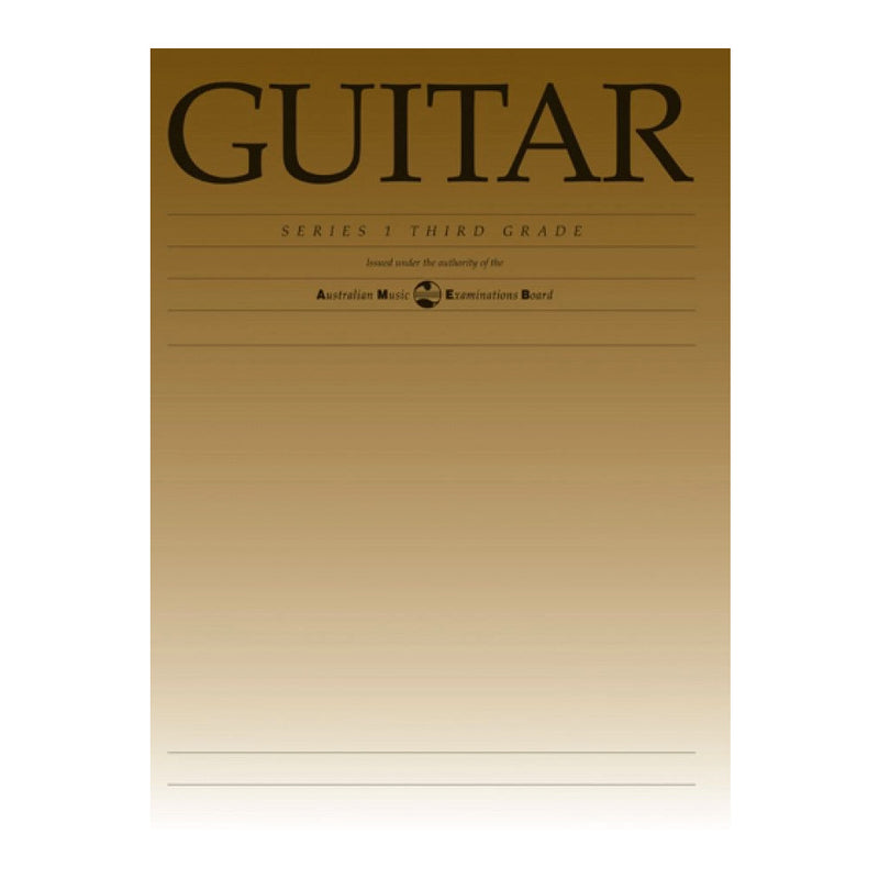 AMEB Classical Guitar Series 1 Grade 3