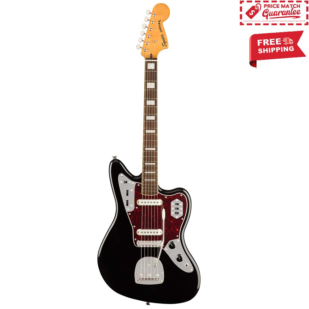 Squier Classic Vibe '70s Jaguar Black | Buy Online Australia