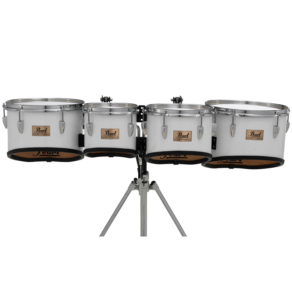 PEARL Competitor Marching Quads 8" 10" 12" 13" Pure White