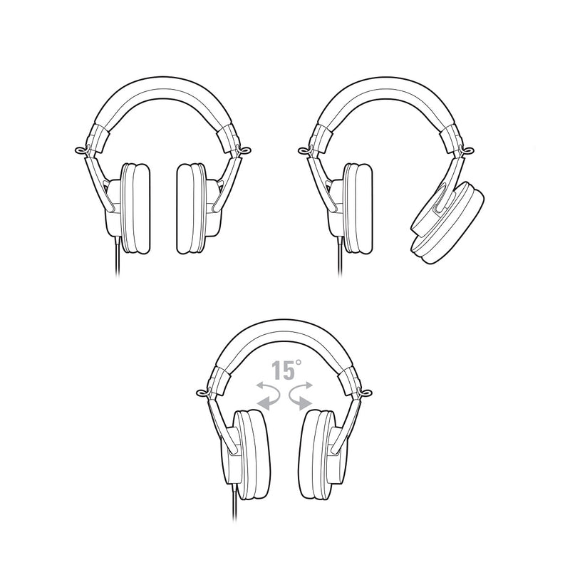 AUDIO-TECHNICA ATH-M20X Professional Monitor Headphones