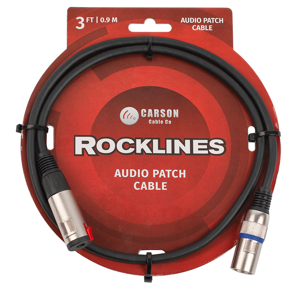 CARSON 3FT Audio Patch Cable