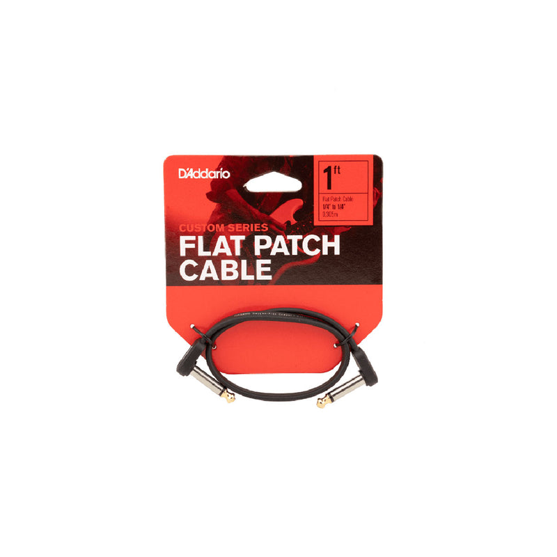 D'ADDARIO 1ft Patch Cable - Right Angle