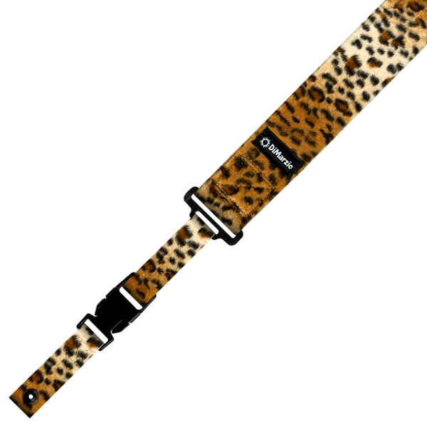 DIMARZIO Clip Lok 2 inch Nylon Strap - Cheetah