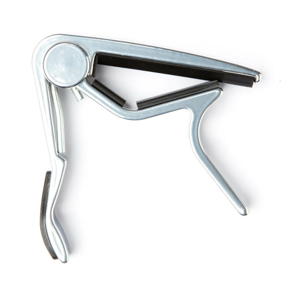 Dunlop J84FD Trigger Style Flat Acoustic Guitar Capo - Nickel