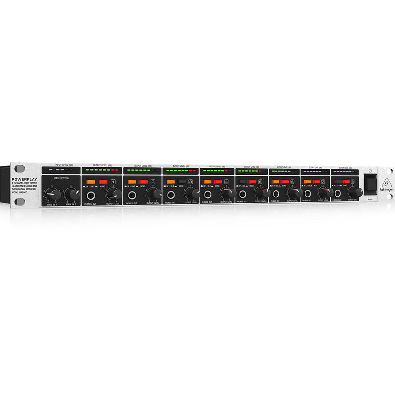 BEHRINGER HA8000 8-Channel High-Power Amp