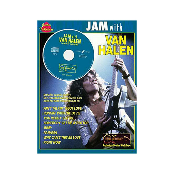 Jam with Van Halen Guitar Tab with CD - TAB