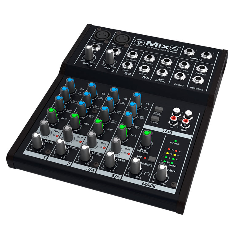 MACKIE Mix8 8-channel Compact Mixer