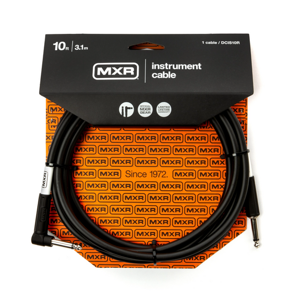 MXR 10 FT Instrument Cable Right Angle