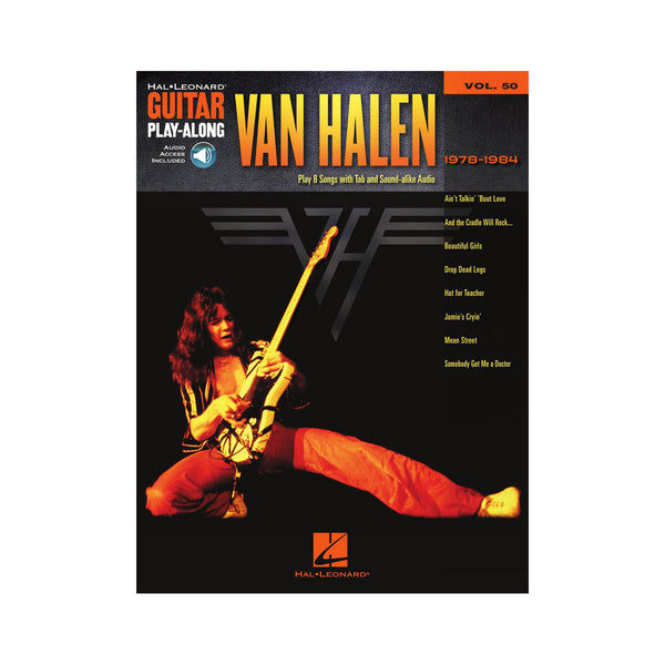 Van Halen 1978-1984 Guitar Play Along Vol.50 BK/CD (TAB)
