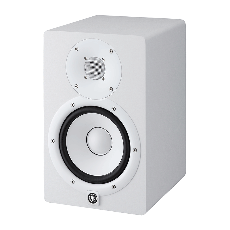 YAMAHA HS7 Powered Monitor Speaker White (Single)-Angle