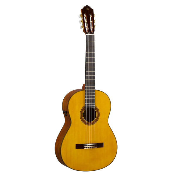 Yamaha CG-TA TransAcoustic Classical Nylon String Guitar Natural