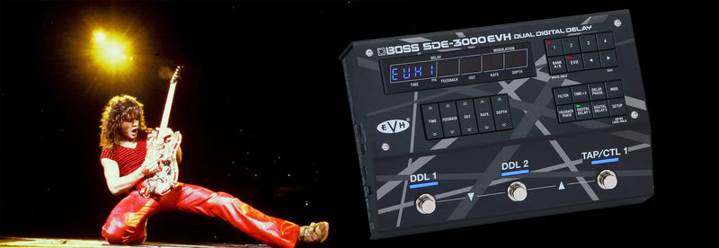 BOSS SDE-3000EVH Dual Digital Delay EVH Edition