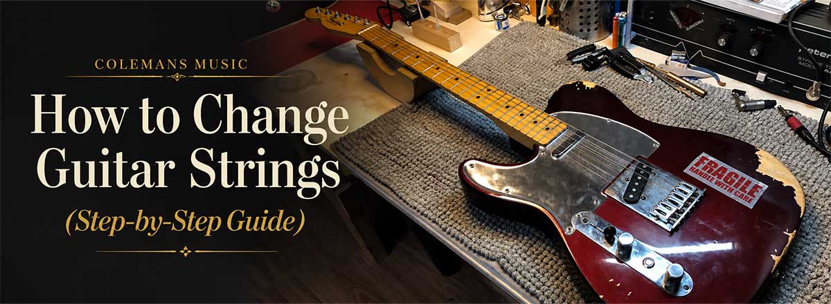 How to Change Guitar Strings (Step-by-Step Guide)
