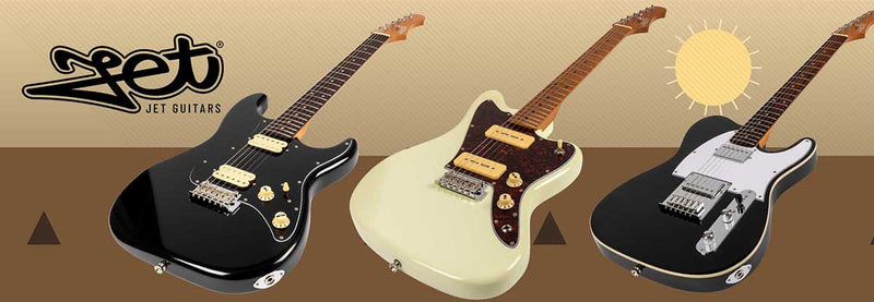 Meet the New Jet Guitar Line-Up at Colemans Music