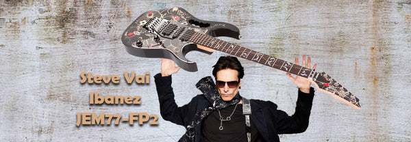 Steve Vai and the Ibanez JEM77-FP2