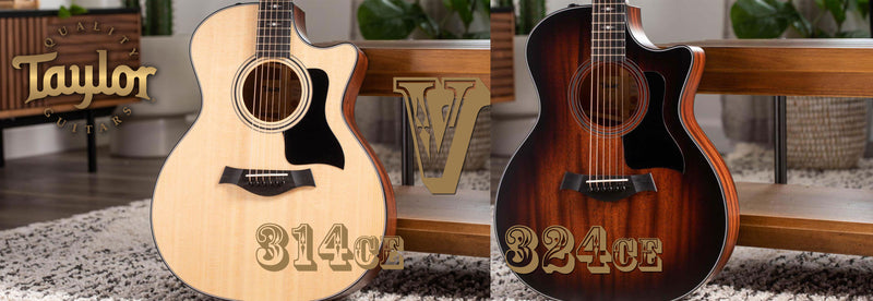 Taylor Guitars 314CE vs 324CE Grand Auditorium