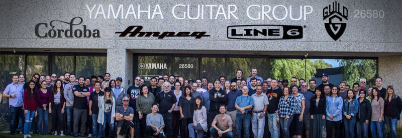 What does Guild, Cordoba, Ampeg and Line 6 all have in common?