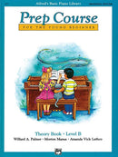 Alfred's Basic Piano Prep Course Theory Book Level B