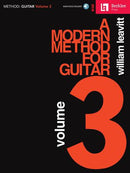 A Modern Method For Guitar Volume 3 OLA - Leavitt