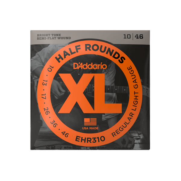 D'ADDARIO EHR310 Half Round Electric 10-46