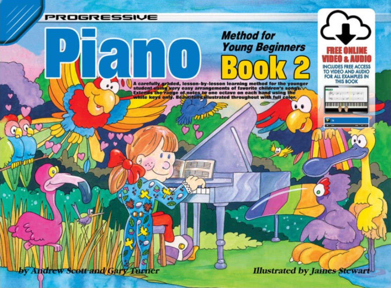 18327 Progressive Young Beginner Piano BK 2 Online Media
