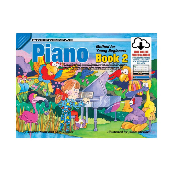 18327 Progressive Young Beginner Piano BK 2 Online Media