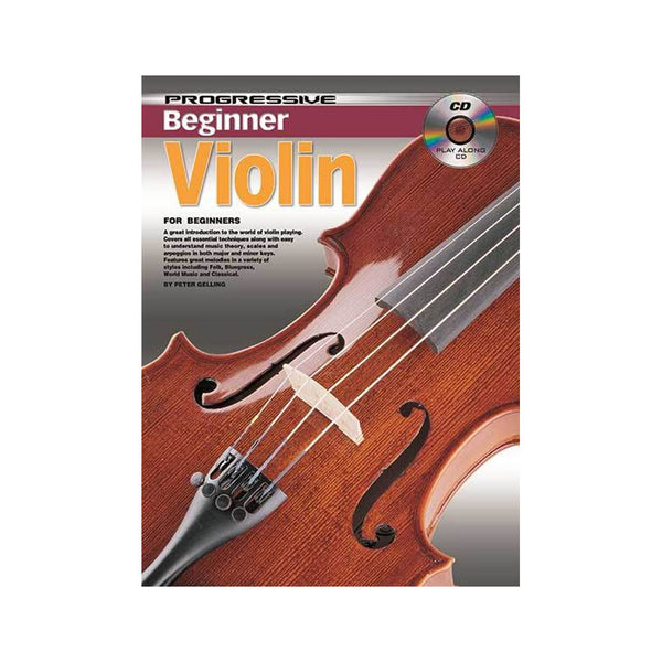 Progressive Beginner Violin Book CD