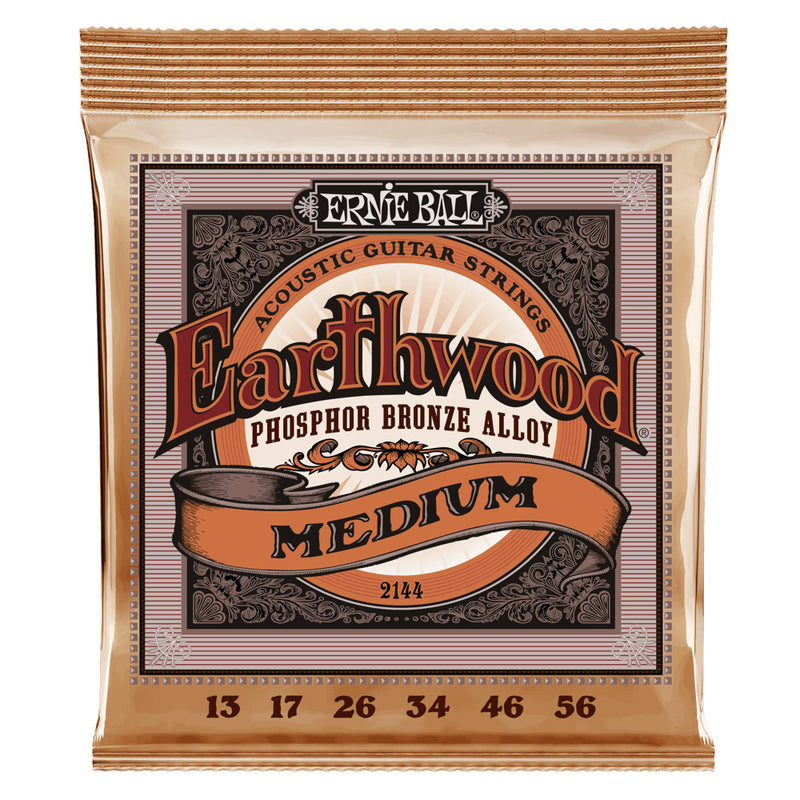 ERNIE BALL Phosphor Bronze Acoustic Guitar Strings 13-56