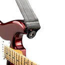 D'ADDARIO 50MM Auto Lock Strap - Metal Grey