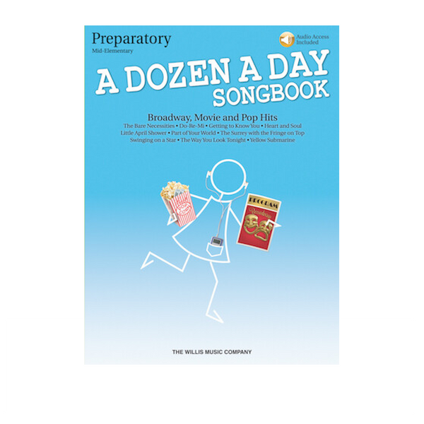 A DOZEN A DAY SONGBOOK - PREPARATORY BK/CD