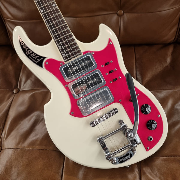 EASTWOOD FyrByrd Sharkbite Vintage White