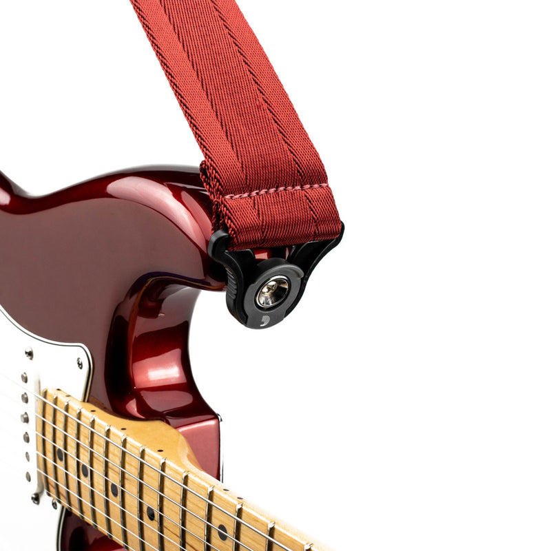 D'ADDARIO 50MM Auto Lock Strap - Blood Red