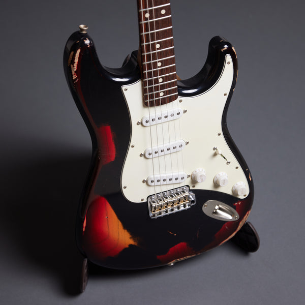 ICONIC Solana Black over Sunburst 5A Neck