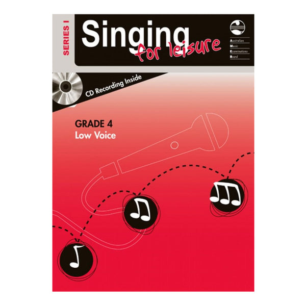 AMEB Singing for Leisure Low Voice Series 1 Grade 4