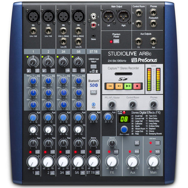 PRESONUS Studiolive AR8C Mixer