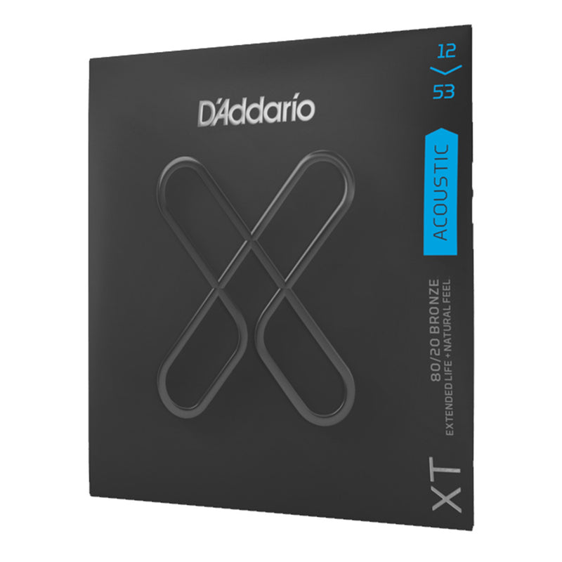 D'ADDARIO XT Bronze Acoustic 12-53