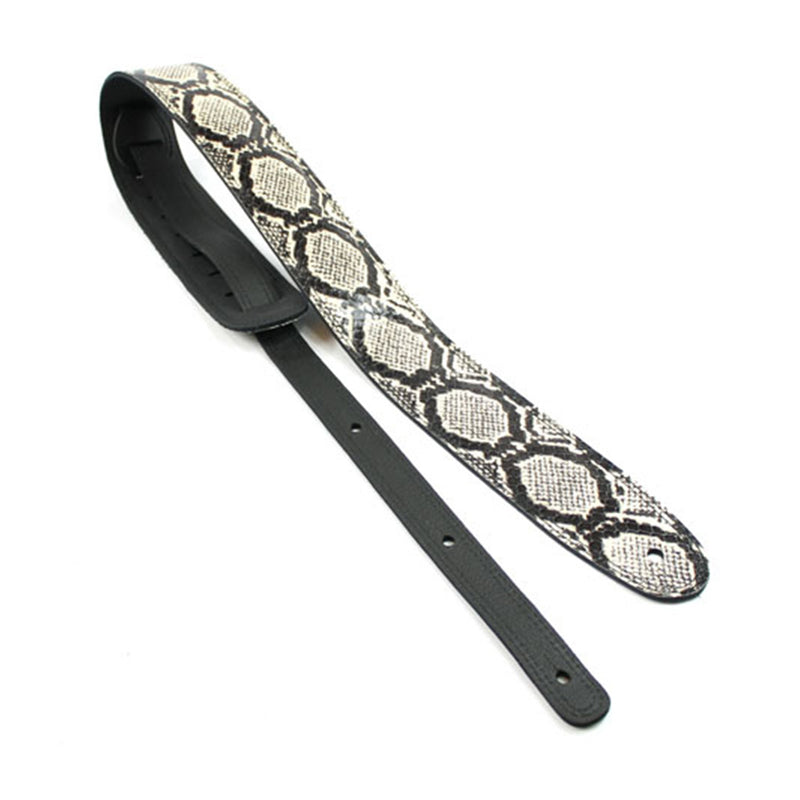 DSL 2.5 Inch Snakeskin Strap Black-White