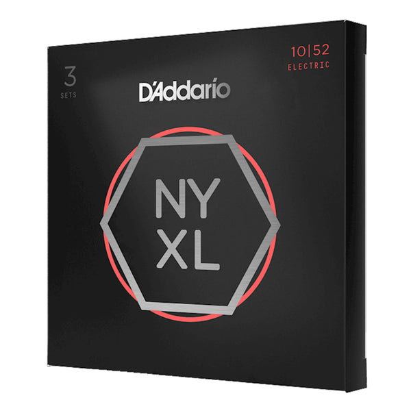 D'ADDARIO NYXL Light Top Heavy Bottom 10-52 3-Pack