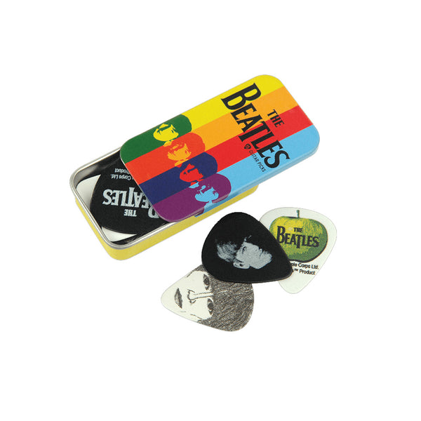 D'Addario The Beatles Guitar Pick Tins - Stripes
