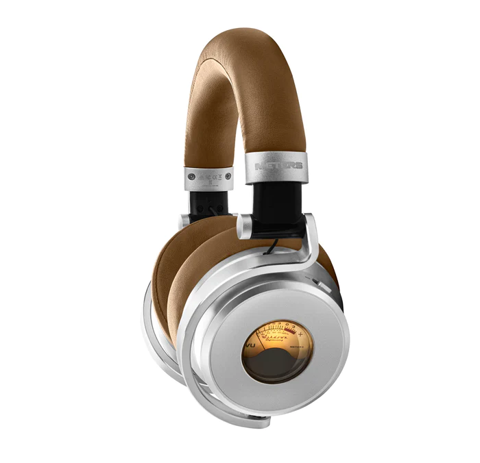 METERS by Ashdown OV-1-B-Connect Bluetooth Noise-Cancelling Headphones Tan