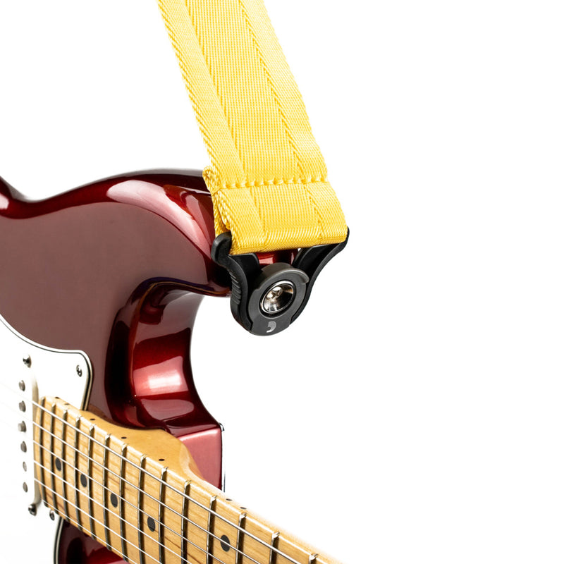 D'ADDARIO 50MM Auto Lock Strap - Mellow Yellow