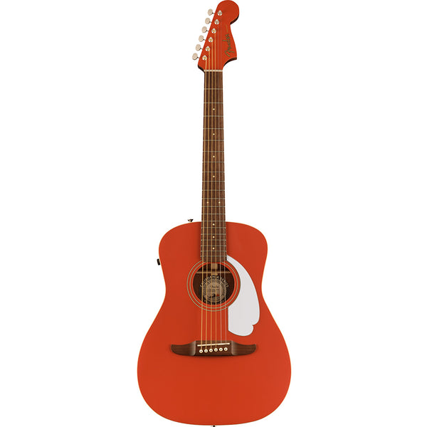 FENDER Malibu Player Fiesta Red