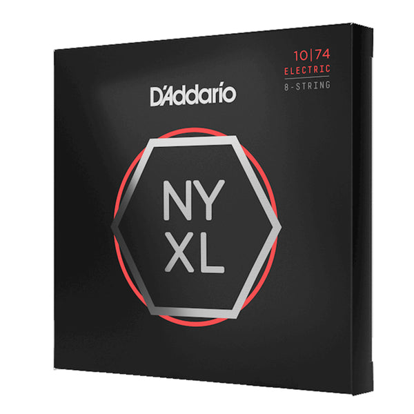 D'ADDARIO NYXL Light Top Heavy Bottom 8-String Electric Strings 10-74