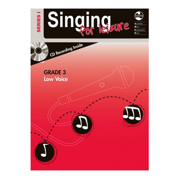 AMEB Singing for Leisure Low Voice Series 1 Grade 3